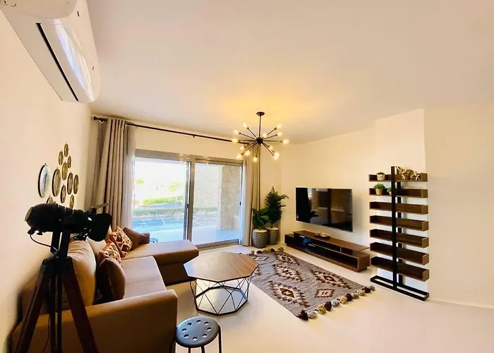 Ground Spacious 1-br @ Swanlake El Gouna ! الغردقة